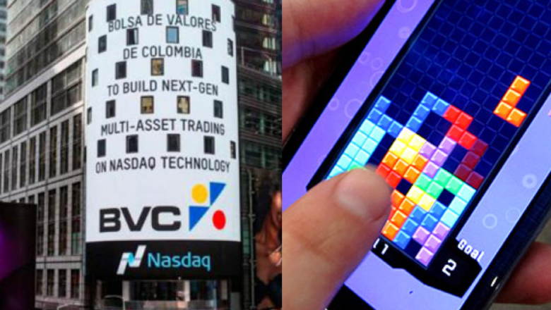 Día para jugar Tetris en la BVC: volumen minúsculo en Acciones este lunes